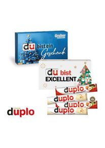 Werbeartikel: Duplo 4Er Adventsüberraschung | bunt | mit deinem Logo bedrucken
