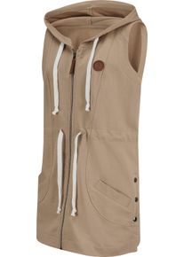 Damen Longweste sesam