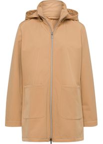 Damen Softshelljacke mit Fleece-Futter camel