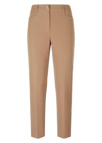 Peter Hahn - Knöchellange Hose Passform Barbara, braun, Gr. 46, Kunstfaser