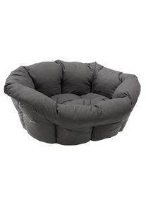 Ferplast Hundekorb Siesta Deluxe mit Überzug Sofà Cities Set Gr. 4, L61,5x B45x H21,5cm für Hunde