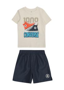 Converse Set Jungen, hellbeige / navy / azur / orange, Größe 98