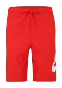 Nike Sportswear, Hommes Pantalon 'Club', rouge / blanc
