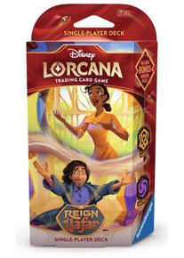 Ravensburger Disney Lorcana: Reign of Jafar - Single-Player Deck Amber and Amethyst (Englisch) - Trading Card Games - ab 8 Jahre