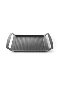 Hendi Grillplatte Induktion geeignet 290x260x35 | Griddleplatte | Plancha Grill | Bratplatte, Gastronomie-Bedarf