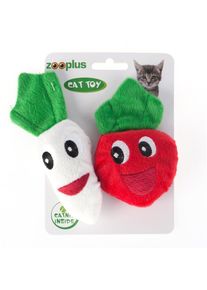 Katzenspielzeug Catnip Veggies.- 2 Stück
