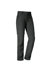 Sch&ouml;ffel Sch&ouml;ffel - Women's Pants Ascona Zip Off - Trekkinghose Gr 17 - Short grau/schwarz