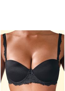 Nuance Witt Damen Schalen-BH, schwarz, Gr&ouml;&szlig;e 80C, 80% Polyamid, 20% Elasthan