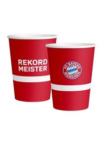 Amscan 8 gobelets en carton FC Bayern Munich 250ml