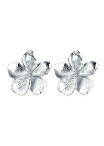 Elli Ohrringe 'Frangipani Bl&uuml;te' Damen Gr&ouml;&szlig;e One Size silber