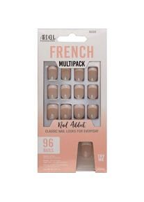 Ardell Nail Addict French Multipack Nude, 96 Stück