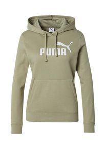 Puma, Femmes Sweat de sport 'Ess No. 1', kaki / blanc