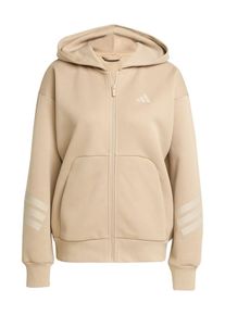 adidas Sportswear Sportsweatjacke 'Future Icons' Damen, beige / wei&szlig;, Gr&ouml;&szlig;e XS