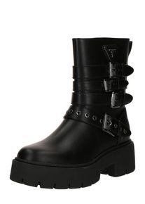 Guess, Femmes Boots 'SALVO', noir / argent