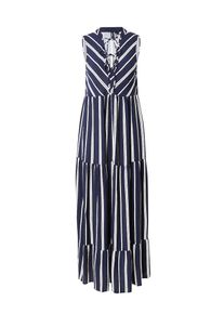 V&eacute;ro Moda VERO MODA, Femmes Robe 'VMCHRISTINA', bleu marine / blanc