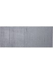 Witt Fussmatte, grau, Größe 40x60 cm - rechteckig, 100% Polyamid. Rückseite: 100% Gummi