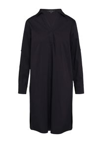 comma, COMMA Blusenkleid Damen Gr&ouml;&szlig;e 42 marine Sommerkleid