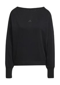 adidas Sportswear Sportsweatshirt Damen, schwarz, Gr&ouml;&szlig;e XL/XXL