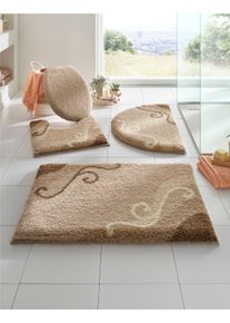 Grund Witt Badematte, beige, Größe 8 - Deckelbezug, 100% Polyacryl