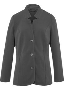 Damen Jerseyblazer anthrazit