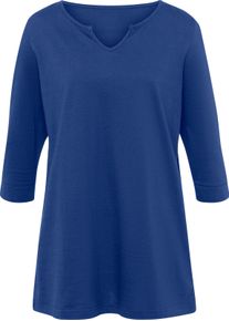 Damen Longshirt royalblau