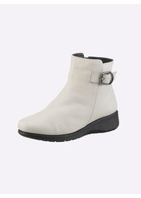 Witt Damen Stiefelette, ecru, Größe 41, 100% Glattleder
