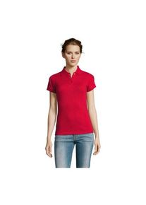 Werbeartikel PRIME DAMEN POLO 200g | rot | mit Logo bedrucken