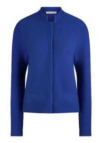 Peter Hahn - Strickjacke aus 100% SUPIMA -Baumwolle, blau, Gr. 38, Baumwolle