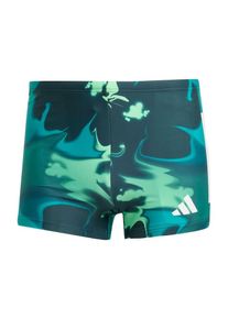 adidas Performance Sportbadehose Herren, türkis / mint / dunkelgrün / weiß, Größe 4