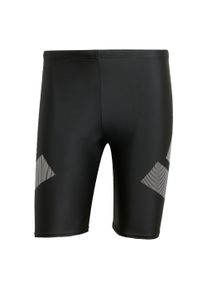 adidas Performance Sportbadehose 'Big Bars' Herren Gr&ouml;&szlig;e S schwarz / wei&szlig;