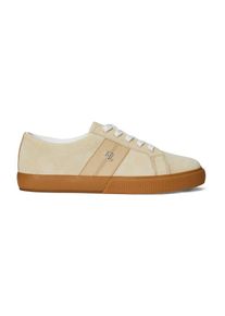 Lauren by Ralph Lauren Lauren Ralph Lauren, Femmes Baskets basses 'JANSON II', mastic / sable