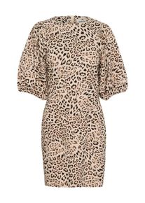 Soaked in Luxury, Femmes Robe 'SLZazu Dolore', beige / noir