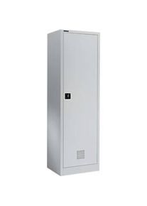 Sch&auml;fer Shop Sch&auml;fer Shop Select Garderobenschrank EASY-WEAR, Zylinderschloss, H 1935 mm, weissalu RAL 9006