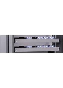 Schäfer Shop Schubladenblock, hellsilber pulverbeschichtet, 950 mm breit