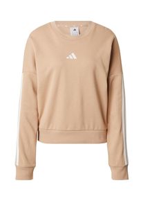 adidas Sportswear, Femmes Sweat de sport, beige / blanc