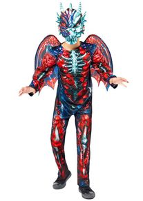Amscan Costume da drago scheletro per bambini