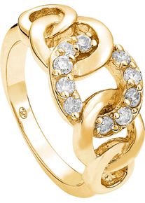 Damen Ring Silber vergoldet 925