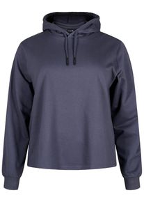 Active by Zizzi Sportsweatshirt 'ASILKE' Damen, rauchblau, Größe XL/XXL