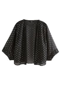 next Kimono Damen Gr&ouml;&szlig;e M schwarz / silber