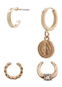 sweet deluxe, Femmes Boucles d'oreilles 'Ana', or