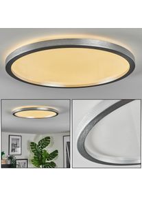 hofstein Xarel Deckenleuchte LED Silber, 1-flammig