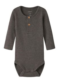 name it, Garçons Barboteuse / body 'NBMKab', brun foncé