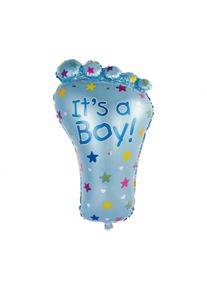 Ballon en aluminium XL Baby shower C'est un garçon bleu 80cm