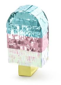 partydeco Mini glace pinata 6 x 11,5 x 3,5 cm
