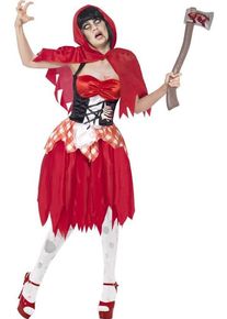Smiffys Killerkäppchen-Zombie Leila Kostüm