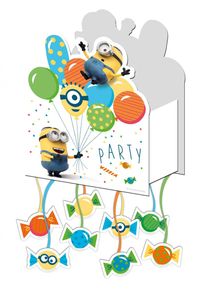 Procos Minions Balloon Party Train Pinata 20 x 25cm