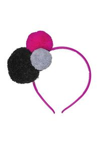 partydeco Bandeau à pompons Pinkie