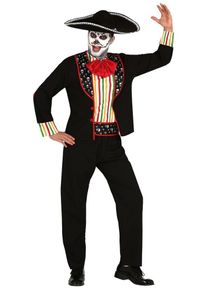 Dia de los Muertos Herrenkostüm Alvaro