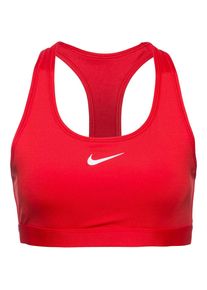 Nike, Femmes Soutien-gorge de sport 'Swoosh', rouge / blanc
