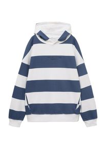 Mango Kids Sweatshirt 'STRIPHO' Jungen Gr&ouml;&szlig;e 152 marine / schwarz / wei&szlig;